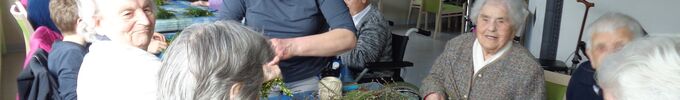 Palmbuschen binden 2016